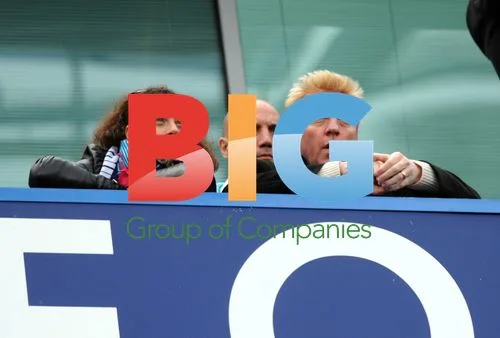 Boris Becker and Wife Lilly Kerssenberg at Chelsea Match