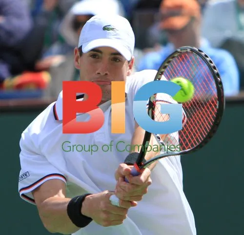 John Isner vs Roger Federer at BNP Paribas Open