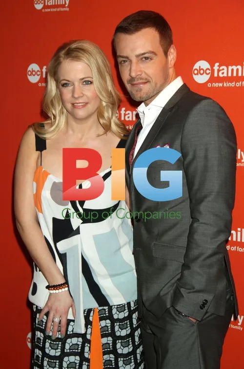 Melissa Joan Hart and Joey Lawrence at ABC Upfront 2012