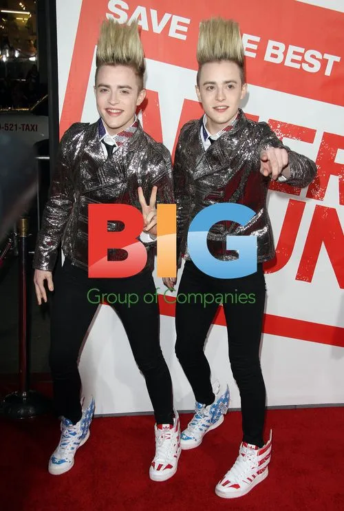 Jedward at American Reunion Premiere