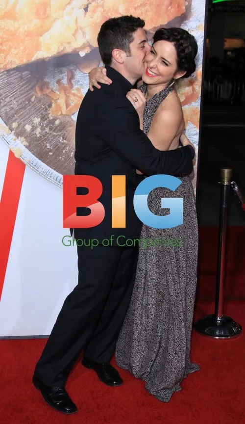Jason Biggs and Jenny Mollen at 'American Reunion' Premiere