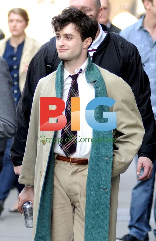 Daniel Radcliffe on 'Kill Your Darlings' Set