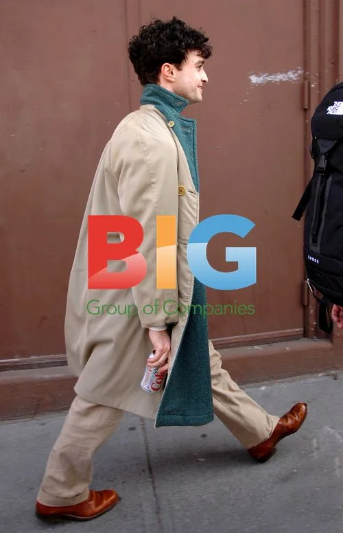 Daniel Radcliffe filming 'Kill Your Darlings'