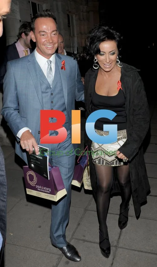Nancy Dell'Olio and Craig Revel Horwood at Charity Gala
