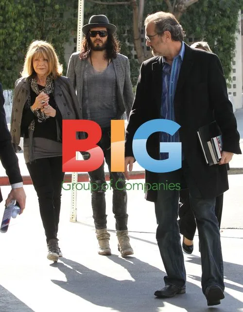 Russell Brand and Girlfriend in LA
