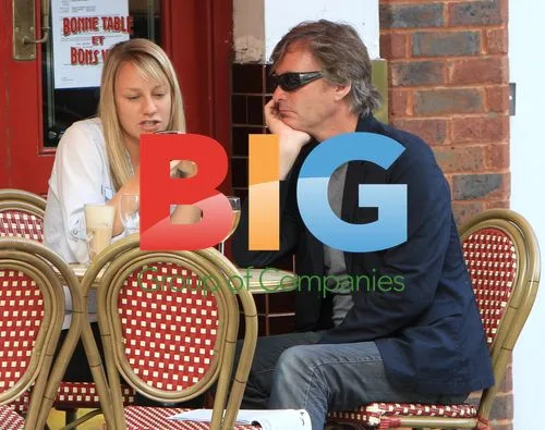 Richard Madeley and Chloe Madeley at Cafe