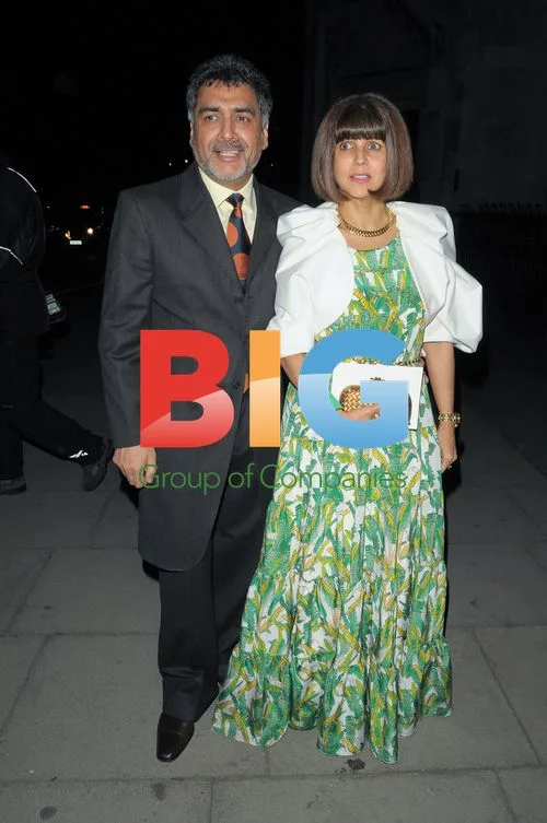 Aisha Caan and James Caan at Fabergé Big Egg Hunt