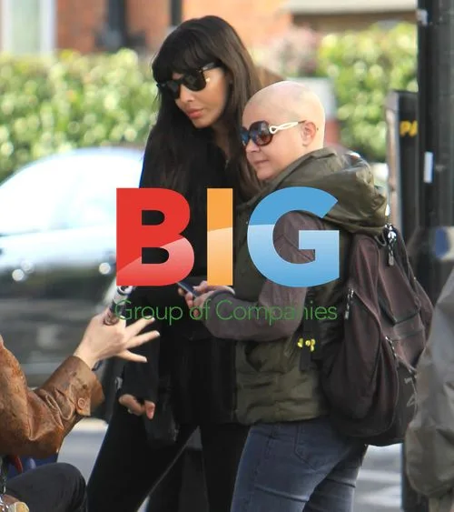 TV presenters Gail Porter and Jameela Jamil in London
