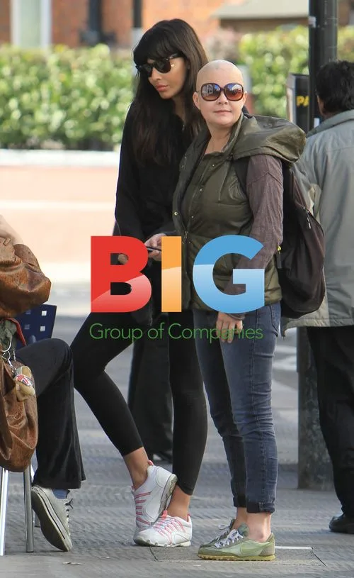 Gail Porter and Jameela Jamil Chatting in London