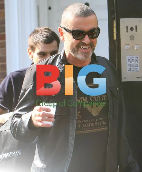 George Michael and Fadi Fawaz in North London