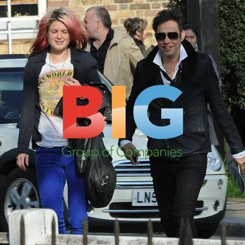 Jamie Hince and Alison Mosshart of The Kills in London