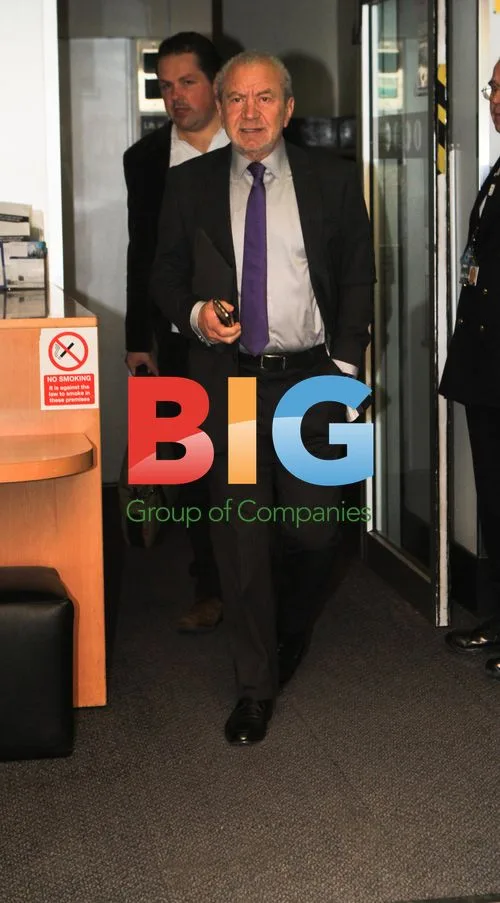Sir Alan Sugar at BBC Radio 1