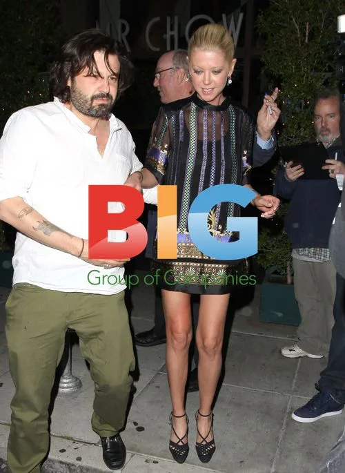 Tara Reid Leaving Mr Chow