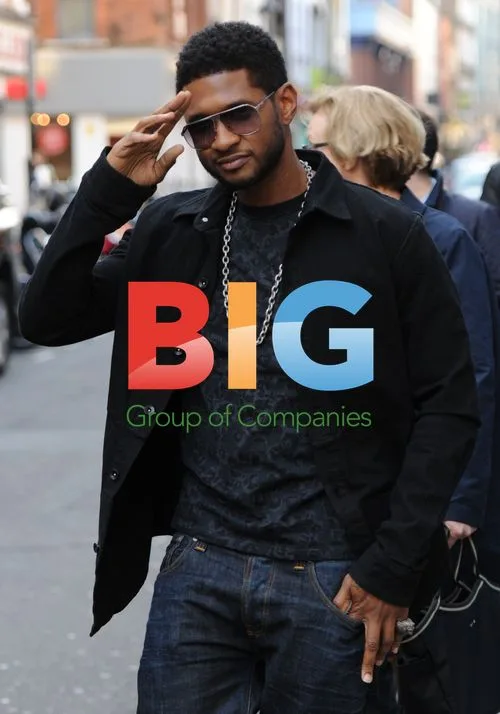 Usher Spotted in London