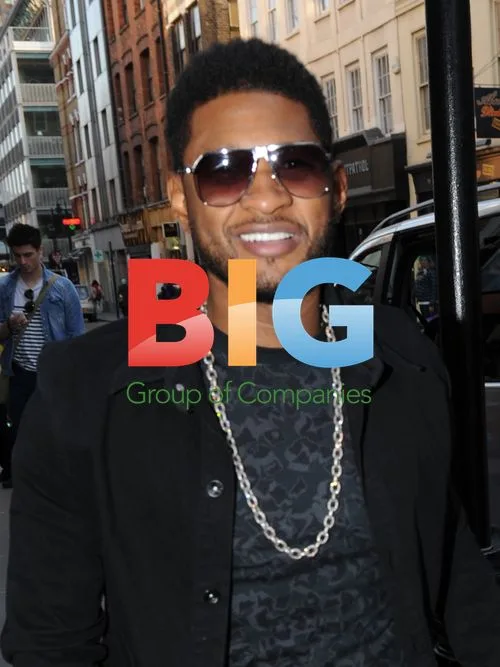 Usher out and about in London