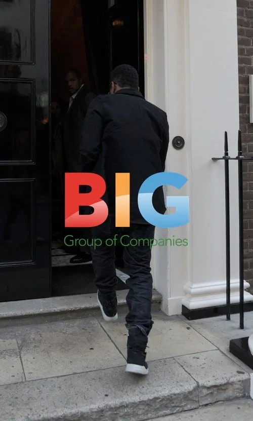Usher Spotted in London