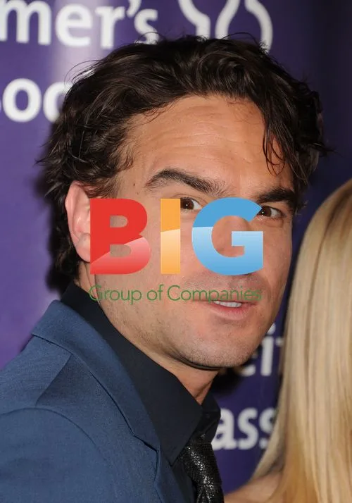 Johnny Galecki at Alzheimer's Charity Event
