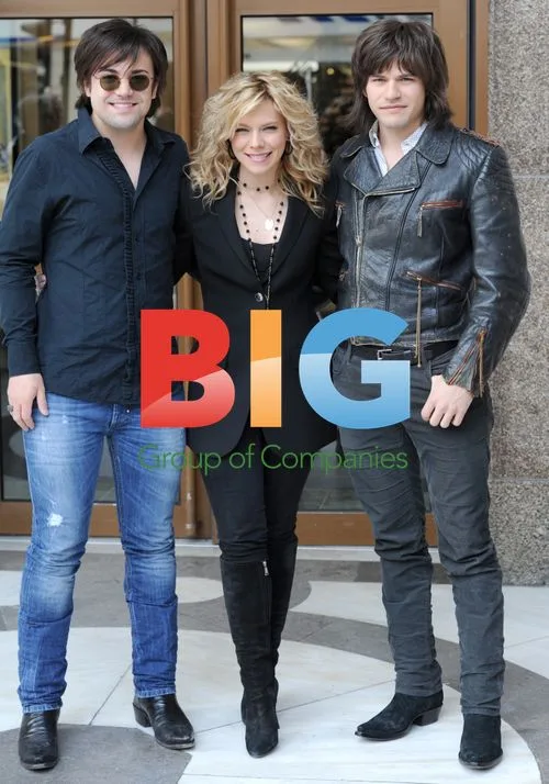 The Band Perry Leaving TV Studio in London
