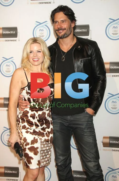 Megan Hilty and Joe Manganiello at Duracell Event