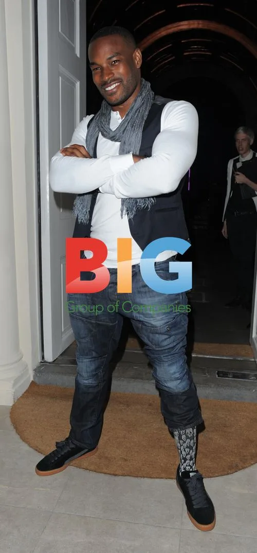 Tyson Beckford at Risque Business Launch