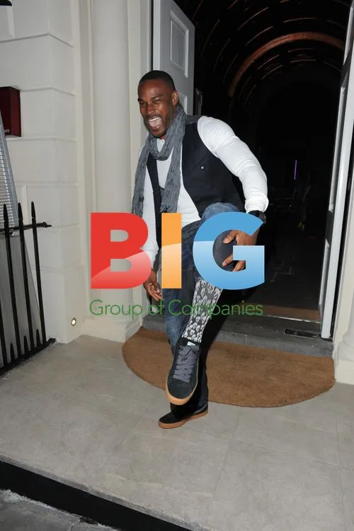 Tyson Beckford at Risque Business Launch Party