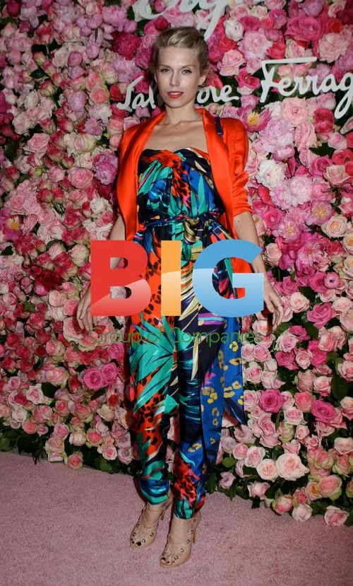 Theodora Richards at Ferragamo Fragrance Launch