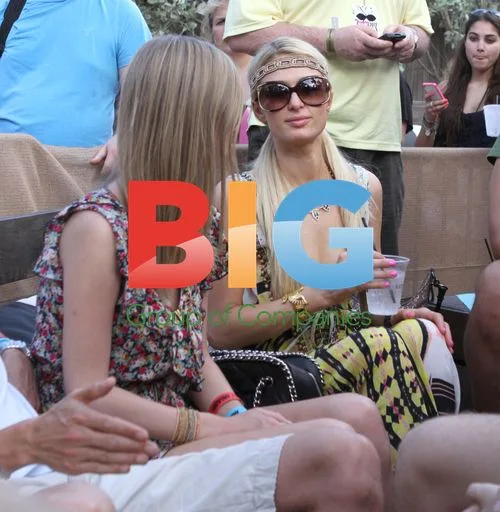 Paris Hilton at Kings of Ace Pool Party