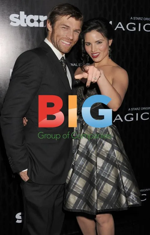 Katrina Law and Liam McIntyre at 'Magic City' Premiere