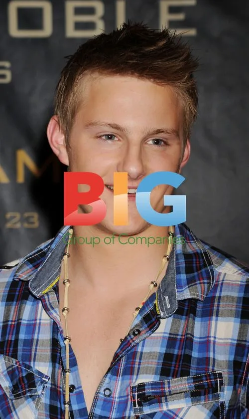 Alexander Ludwig at 'The Hunger Games' Celebration