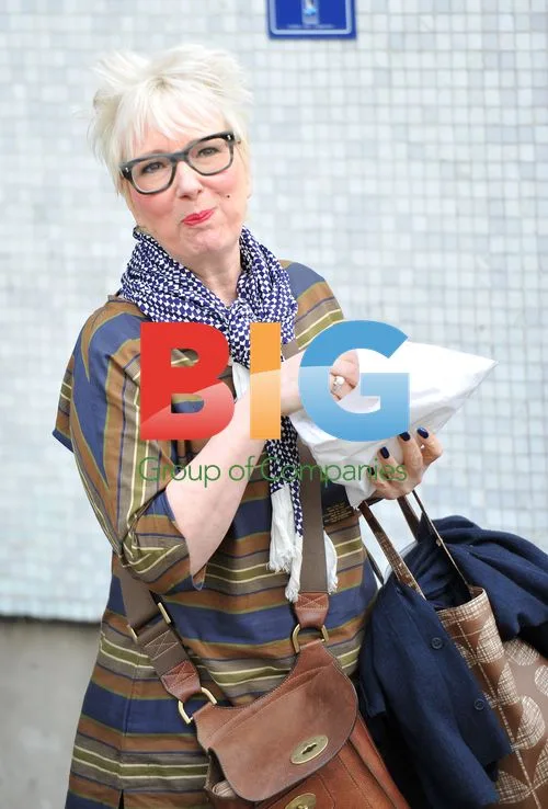 TV Presenter Jenny Eclair at ITV Studios