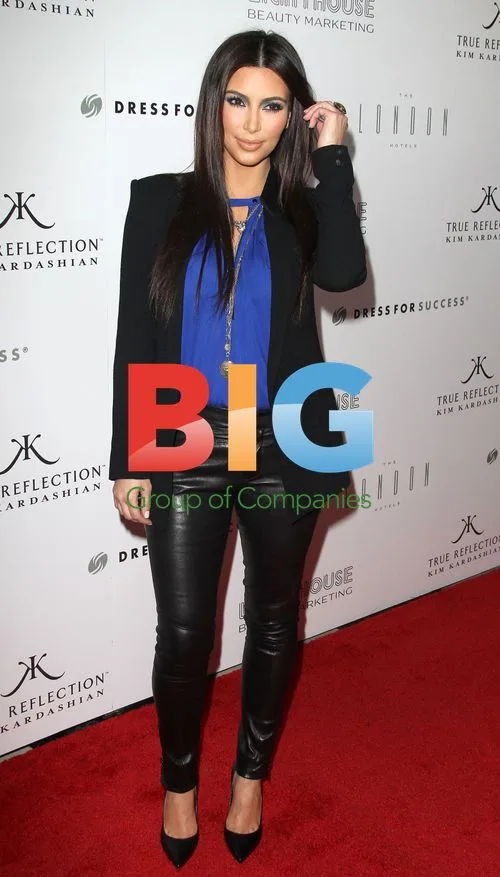 Kim Kardashian Flour Attack at Fragrance Launch