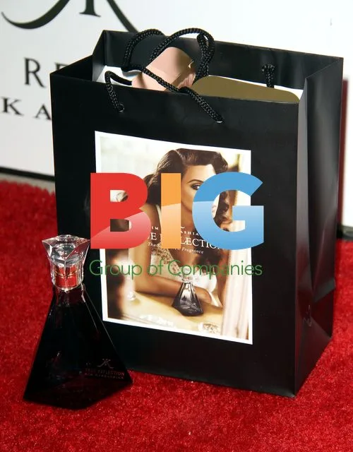Kim Kardashian Flour Pelted at Fragrance Launch