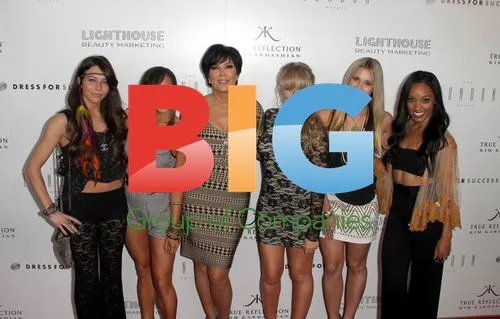 Kris Jenner at daughter's fragrance launch