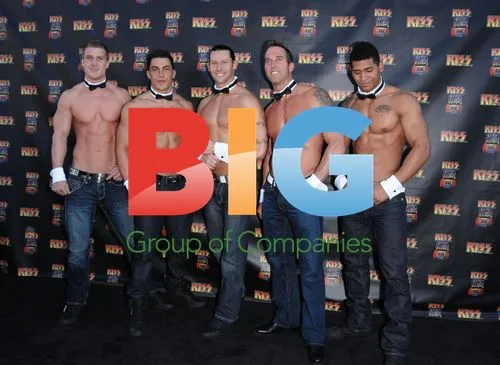 Chippendales at KISS Mini Golf Opening