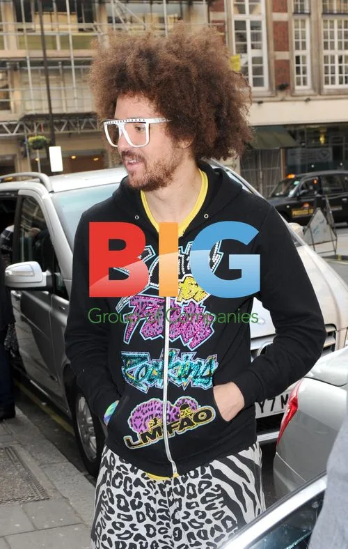 LMFAO Leaves BBC Radio 1 in London