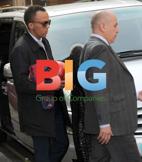 LMFAO Depart BBC Radio 1 in London