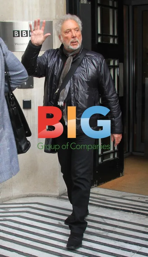 Tom Jones at BBC Radio 1 Studios
