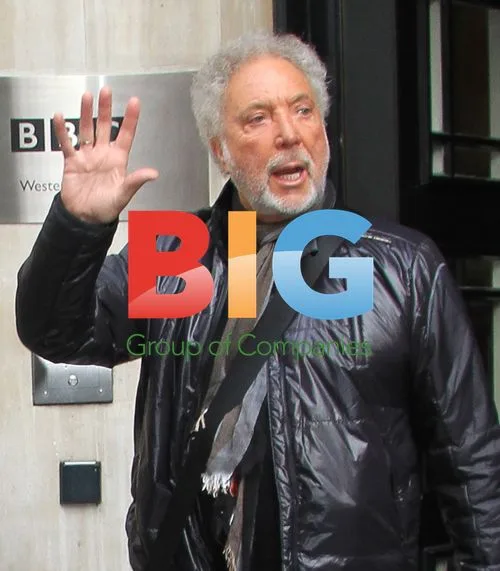 Tom Jones at BBC Radio 1 Studios