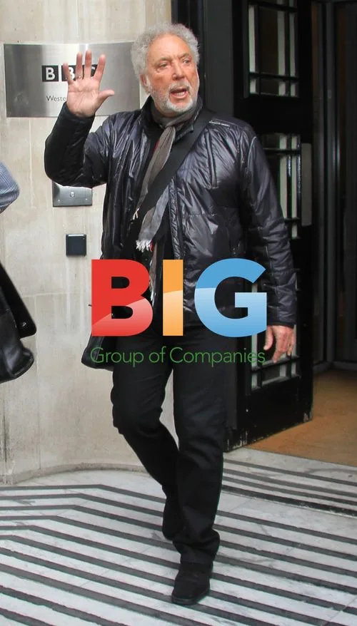 Tom Jones at BBC Radio 1 Studios