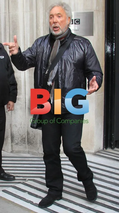 Tom Jones at BBC Radio 1 Studios