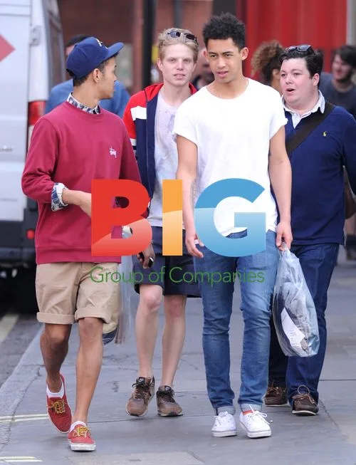 Rizzle Kicks Shopping in Mayfair