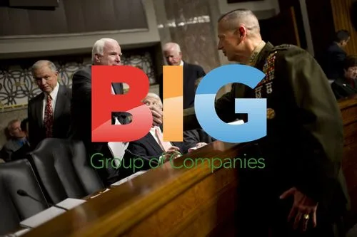McCain Shakes Hands with Gen. Allen at Afghanistan Hearing