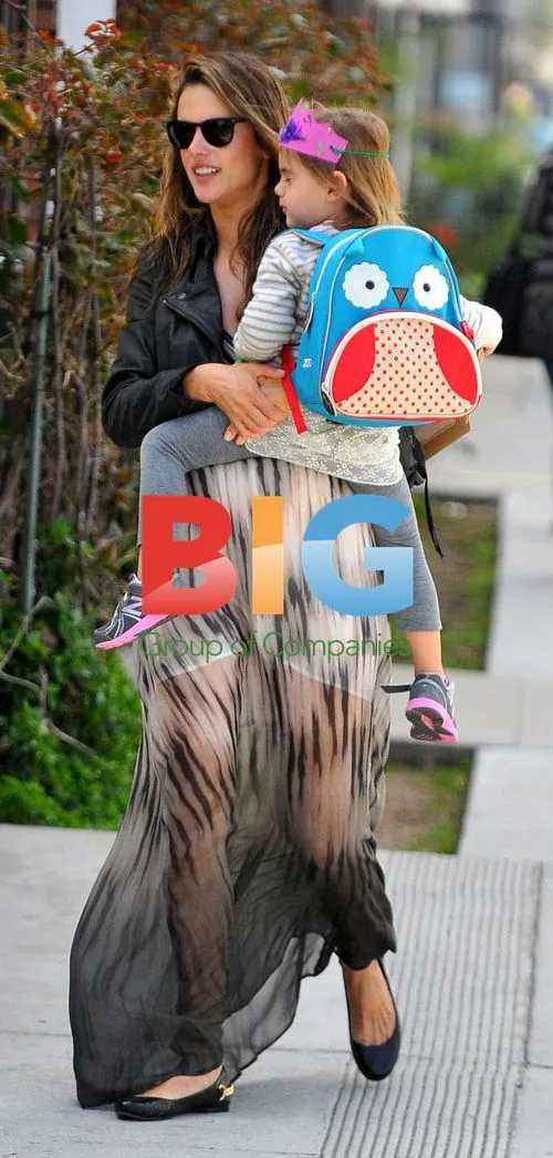Alessandra Ambrosio with Daughter Anja