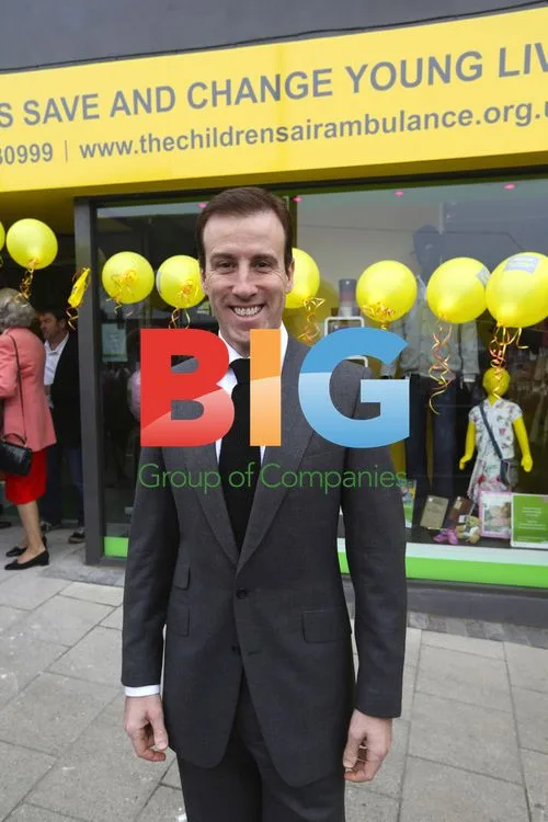 Anton Du Beke Opening Children's Charity Shop
