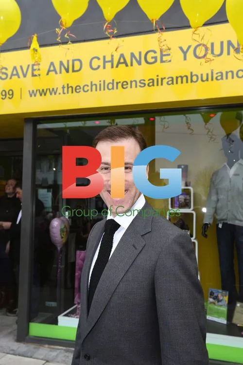Anton Du Beke opens Children's Air Ambulance shop