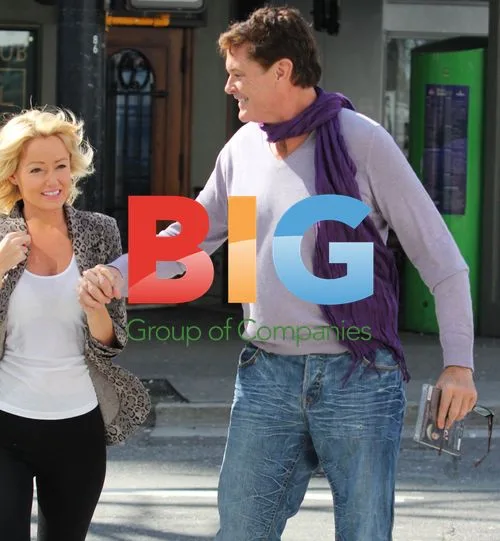 David Hasselhoff and Girlfriend Hayley Roberts in Vancouver