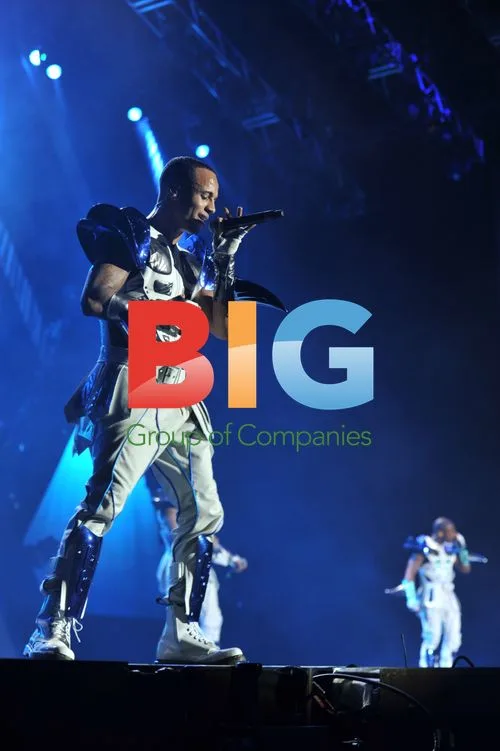 JLS Perform on Stage at O2 Arena