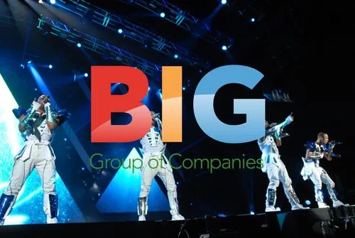 JLS Performing on Stage in London