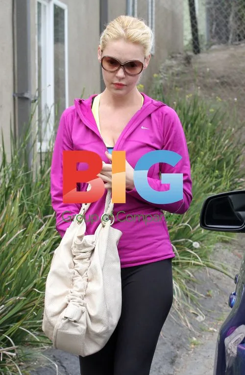 Katherine Heigl leaves yoga class in LA