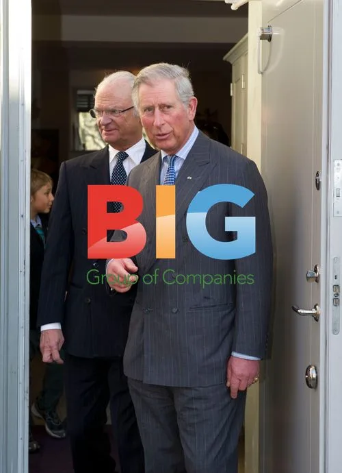 Prince Charles and King Carl Gustaf Visit Stockholm